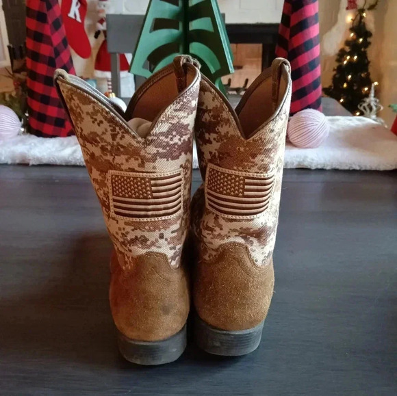 Ariat Mens 5. Excellent Used Condition Western Boot - Antique Mocha - Picture 6 of 8